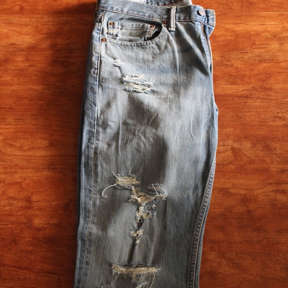Levi Strauss & Co. Distressed Jeans